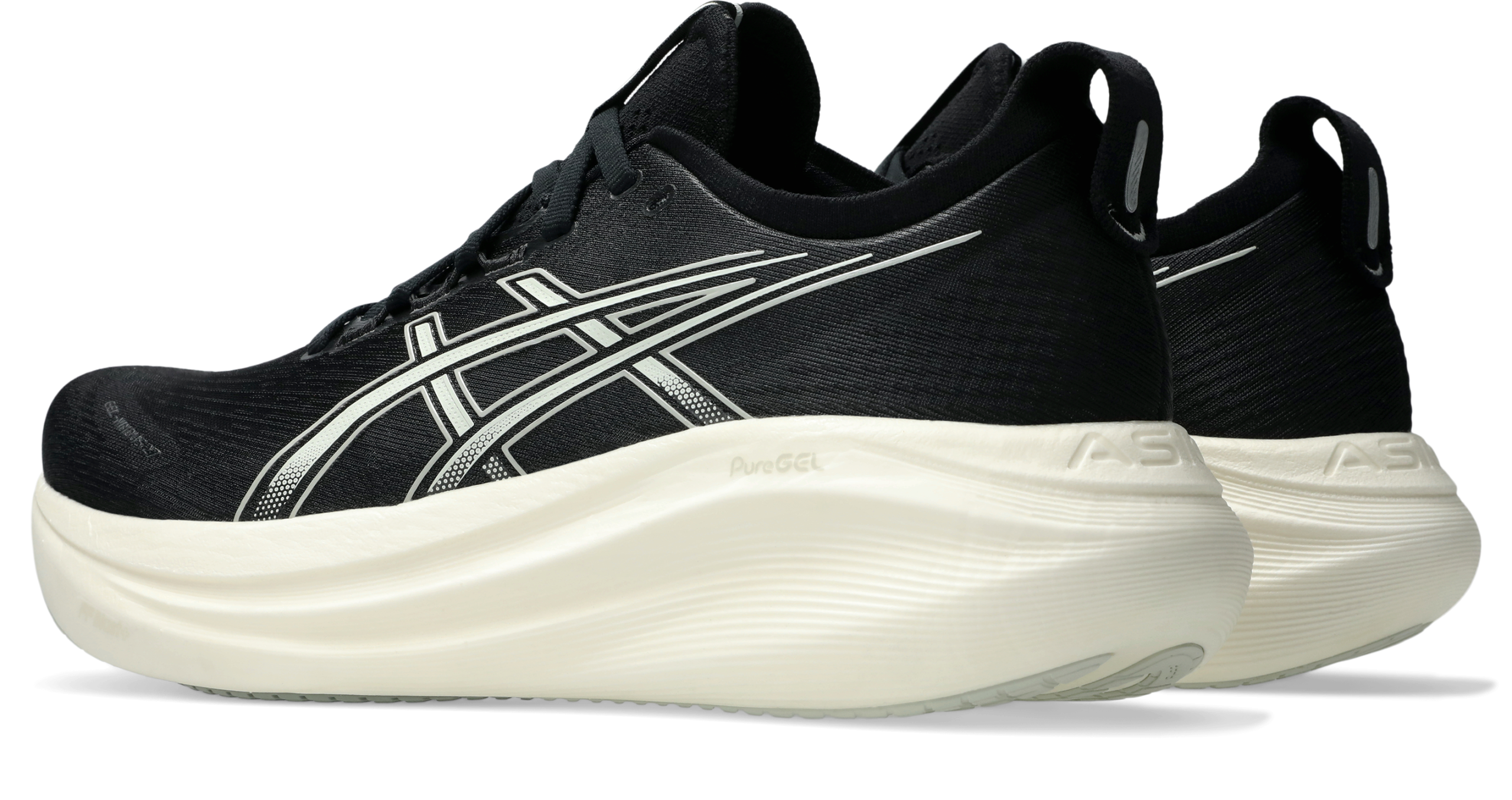 ASICS GEL NIMBUS 27 Black/Lake Grey – Image 8
