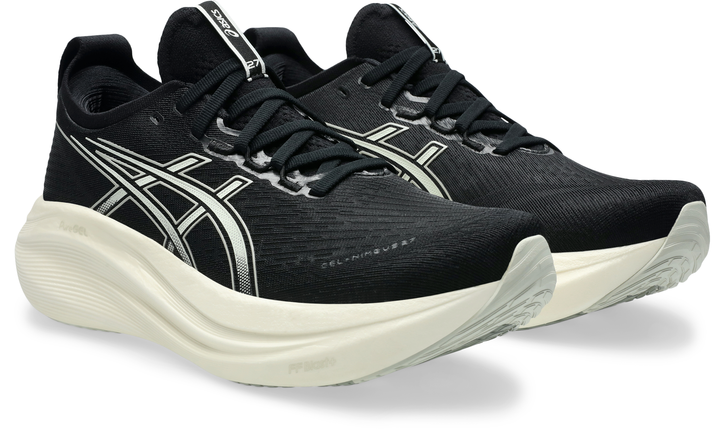 ASICS GEL NIMBUS 27 Black/Lake Grey – Image 7
