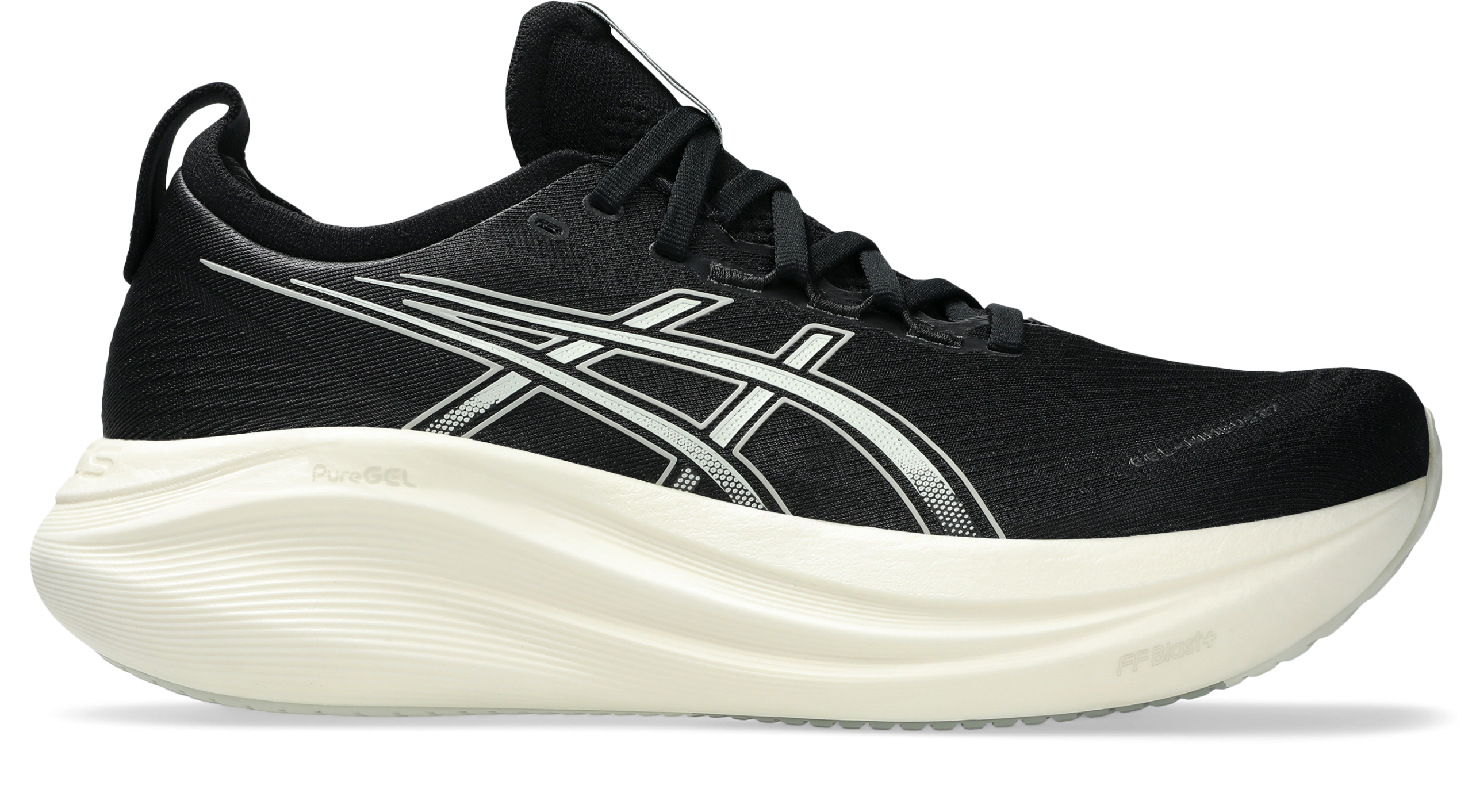 ASICS GEL NIMBUS 27 Black/Lake Grey – Image 2