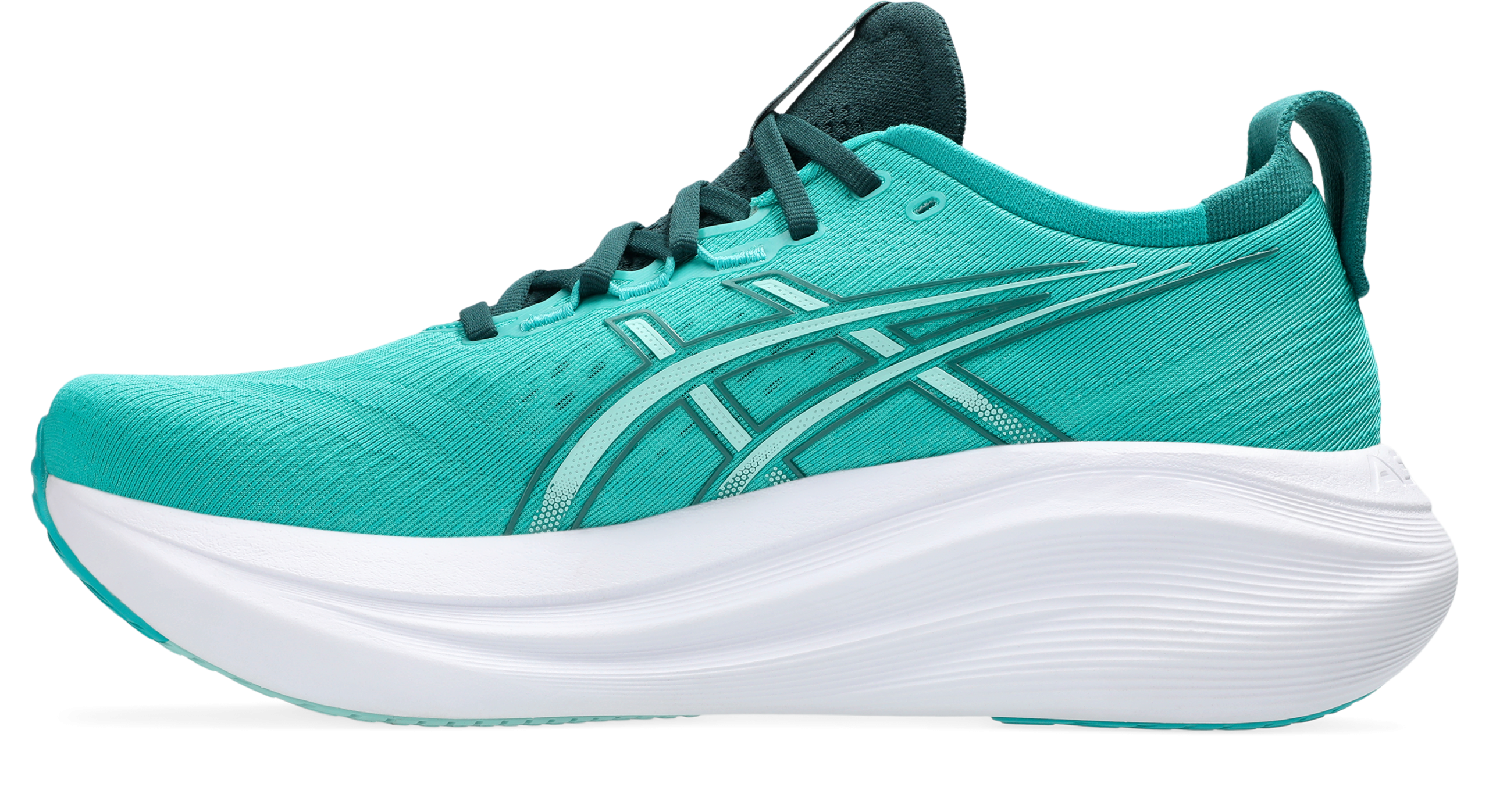 ASICS GEL NIMBUS 27 Wave Teal/Saxon Green – Image 4