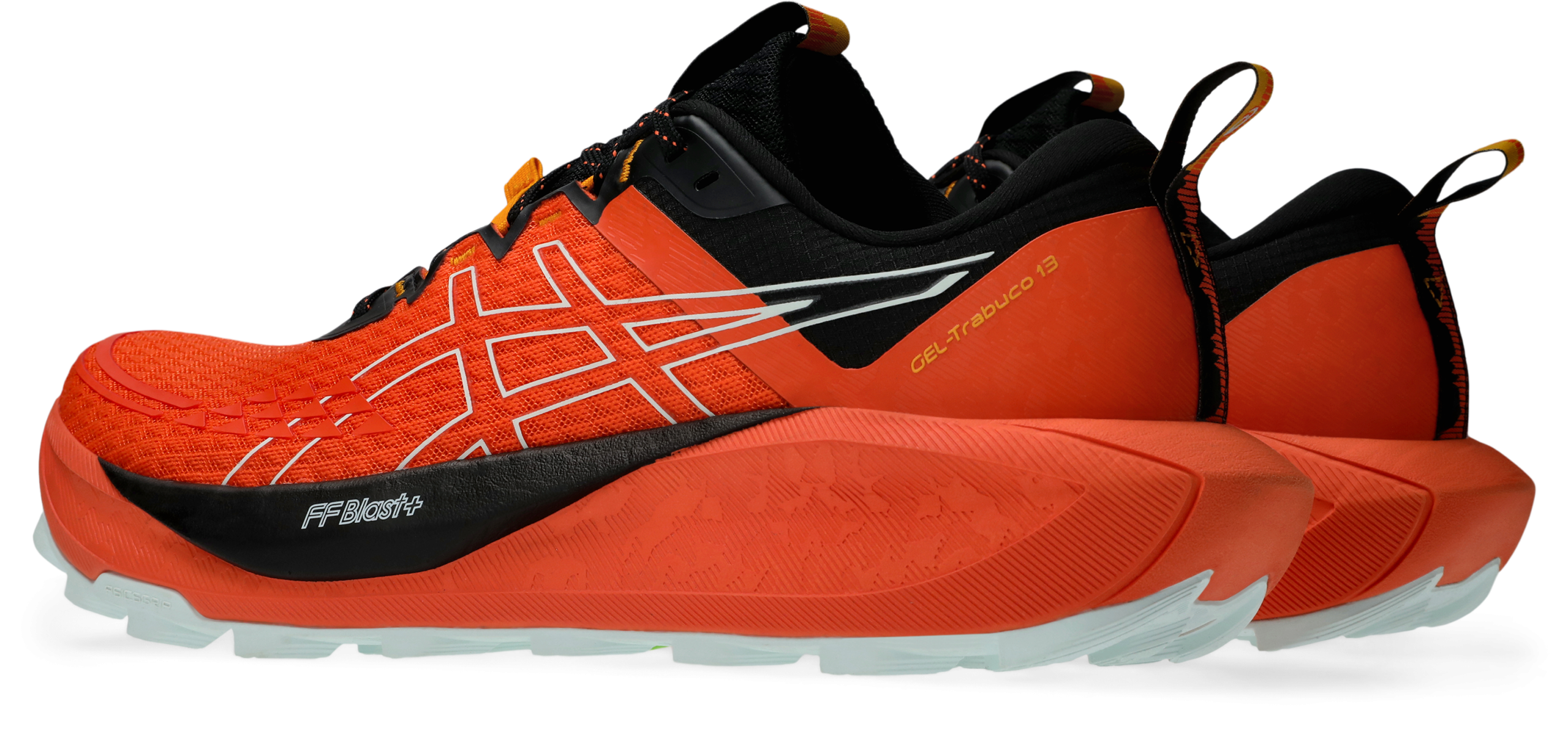ASICS GEL-TRABUCO 13 Nova Orange/Pure Aqua – Image 6