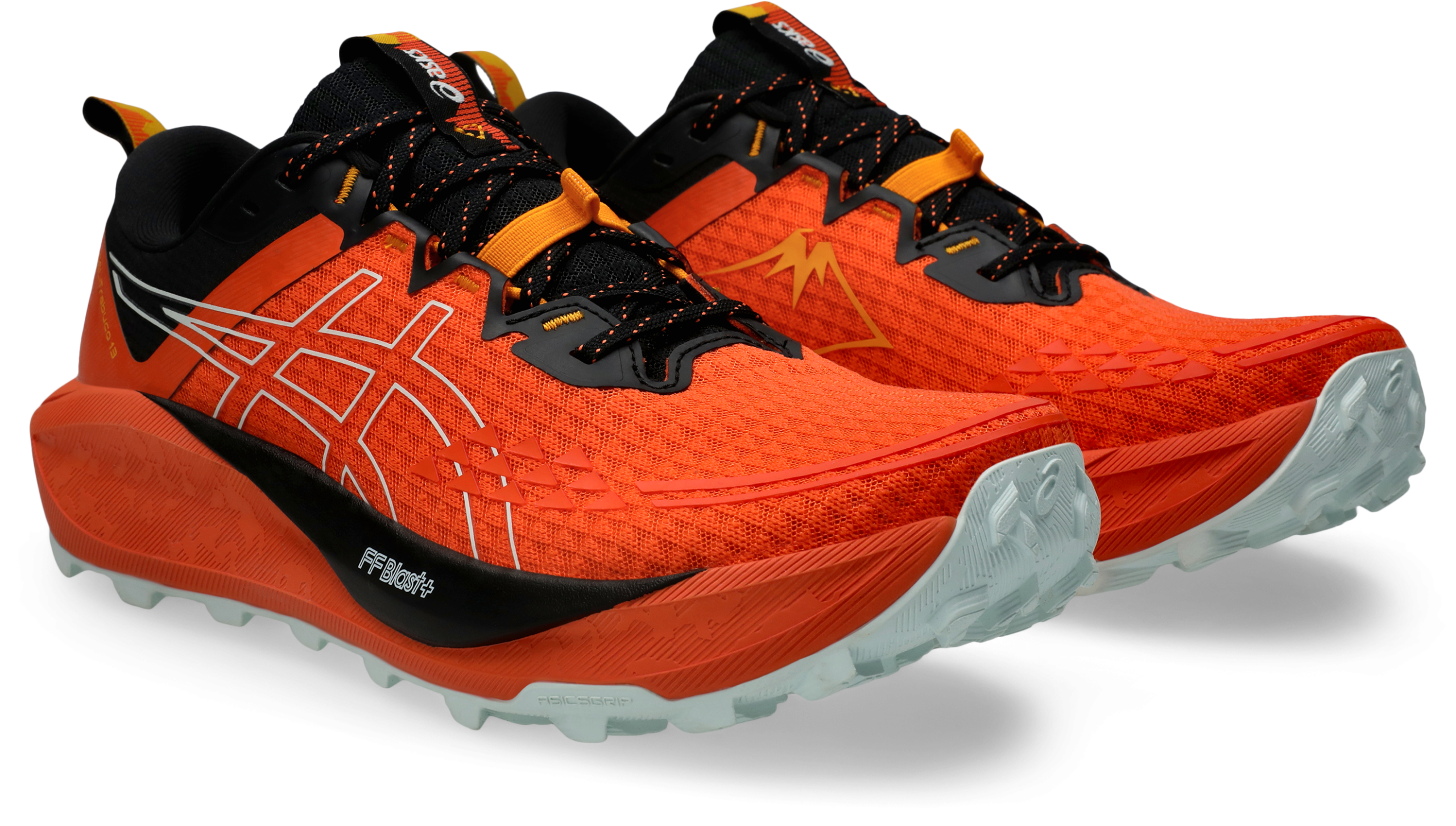 ASICS GEL-TRABUCO 13 Nova Orange/Pure Aqua – Image 8