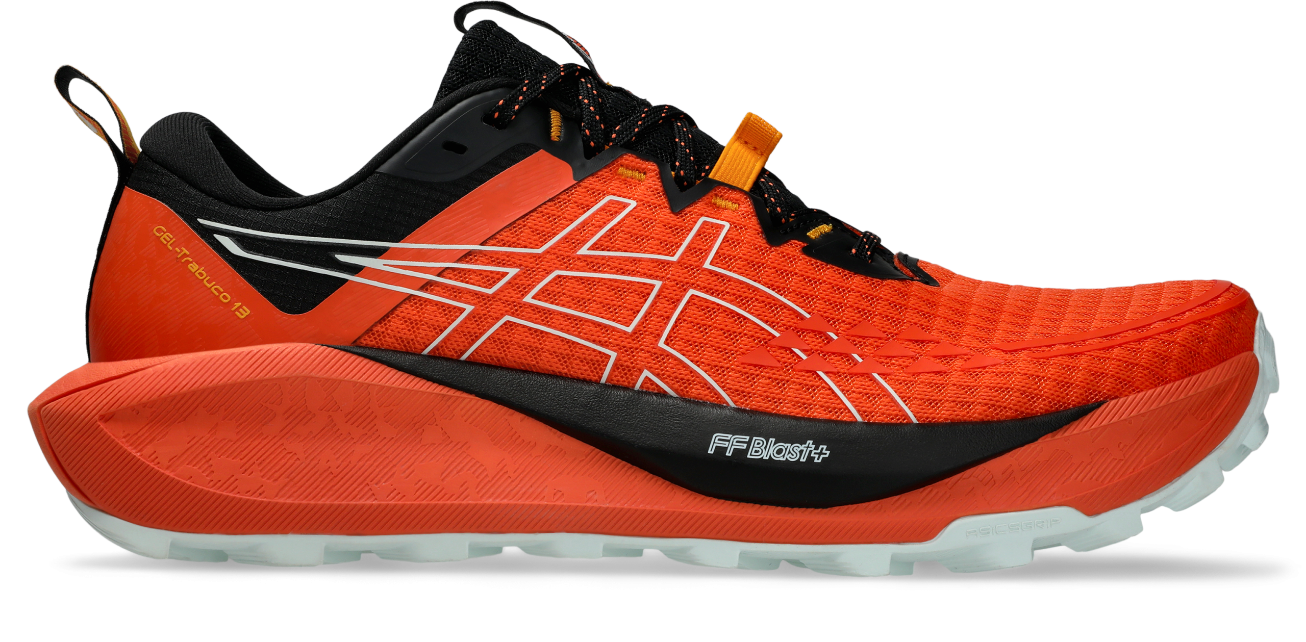 ASICS GEL-TRABUCO 13 Nova Orange/Pure Aqua – Image 2
