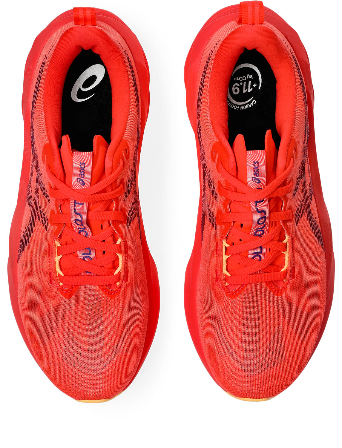 ASICS NOVABLAST 5 Flash Red/Edo Purple – Image 5