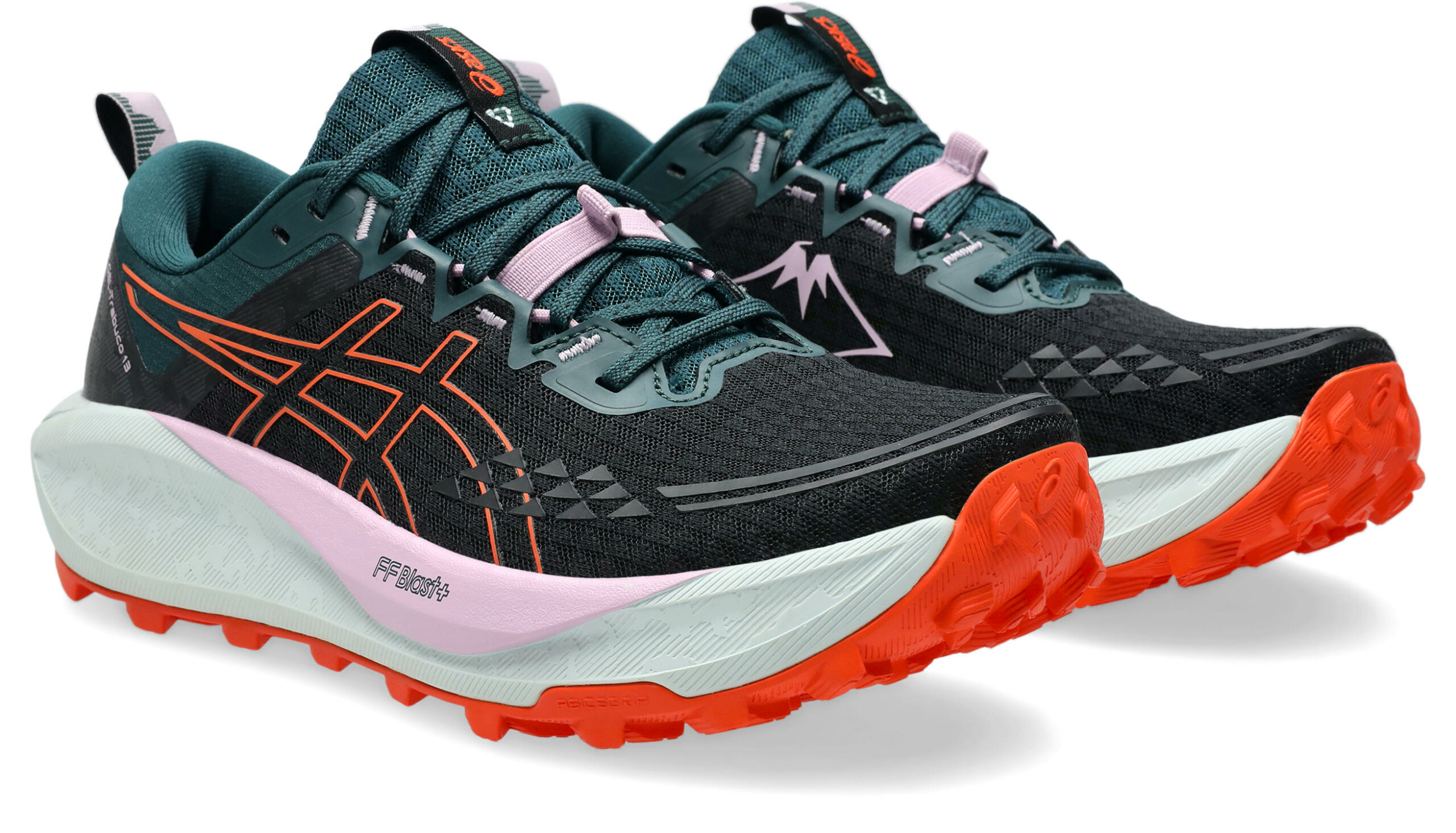ASICS GEL-TRABUCO 13 Black/Nova Orange – Image 7