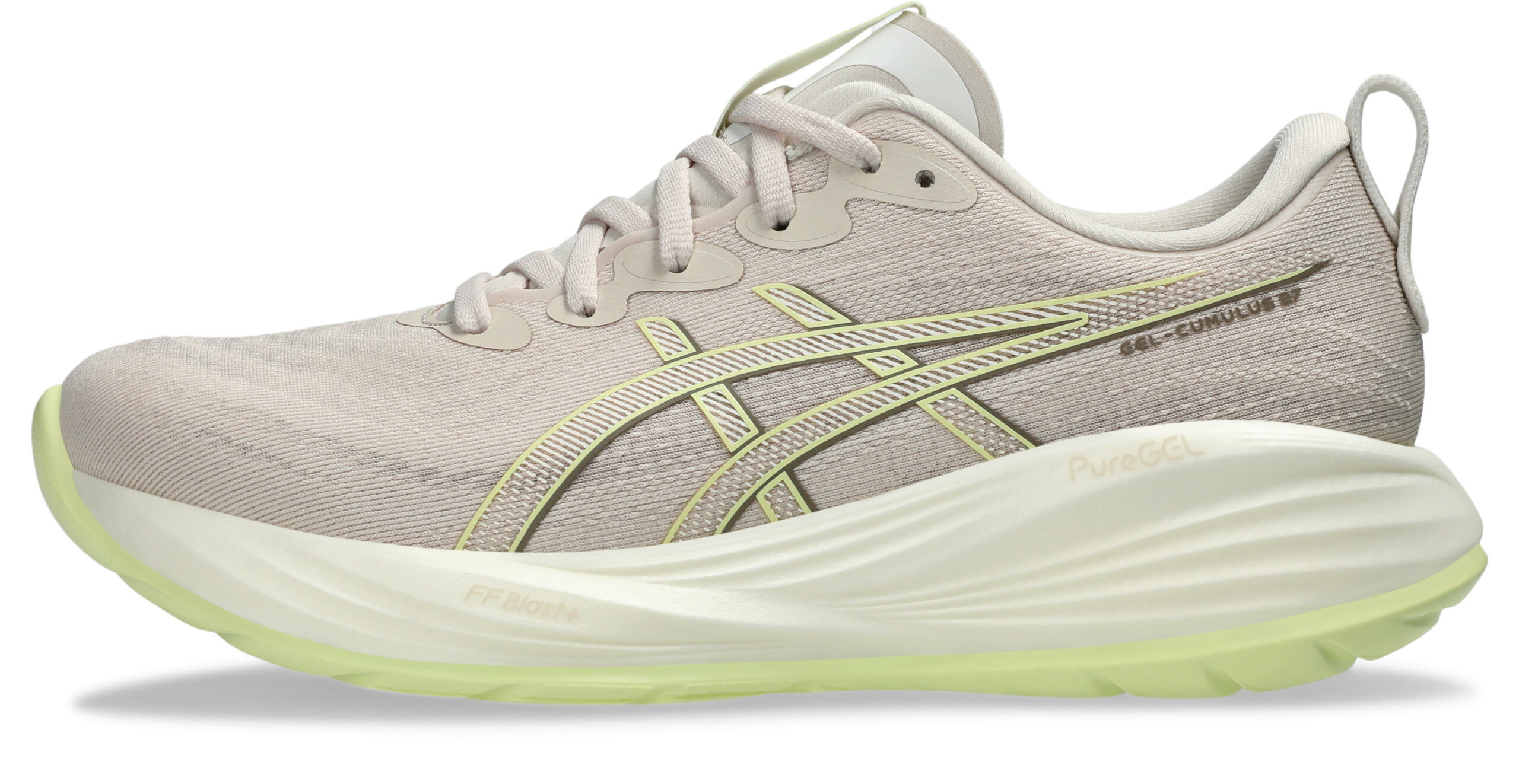 ASICS GEL CUMULUS 27 Mineral Beige / Huddle Yellow – Image 5