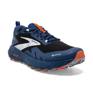 BROOKS CASCADIA 17 GTX Black/Blue/Firecracker