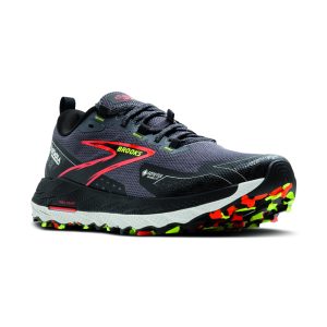 BROOKS CASCADIA GTX 18 Blackened Pearl/Black/Tomato