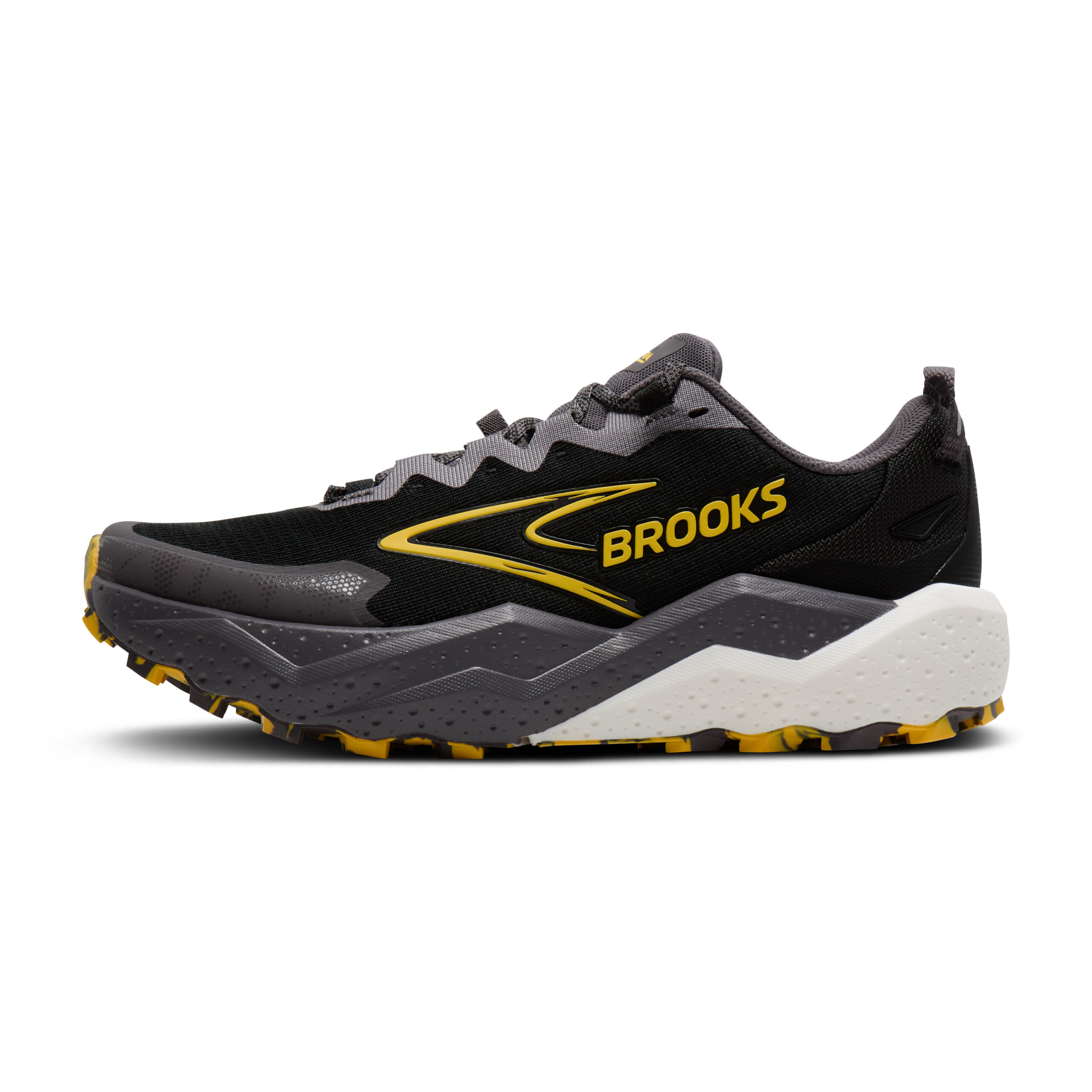 BROOKS CALDERA 8 Black/Rabbit/Zest – Image 9