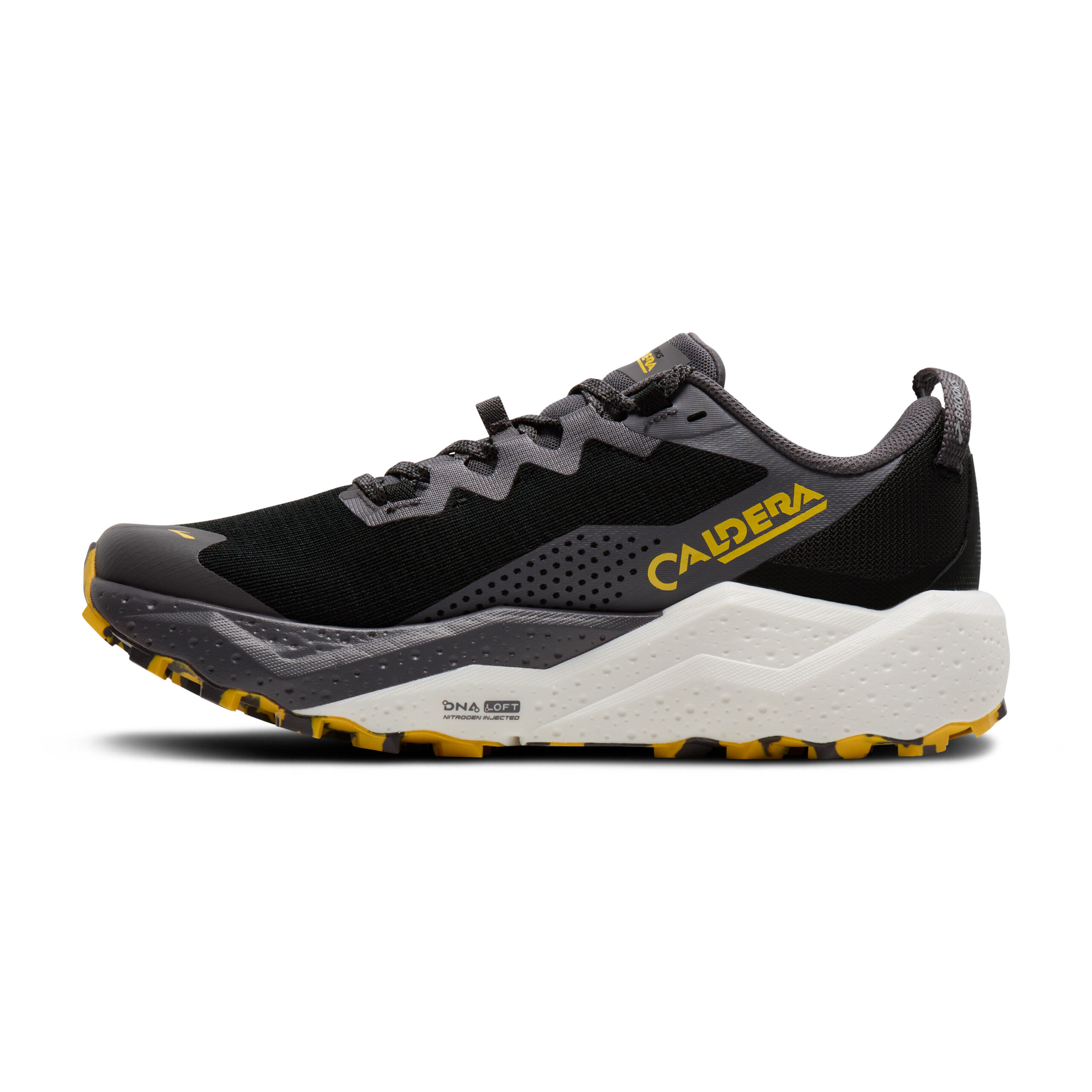 BROOKS CALDERA 8 Black/Rabbit/Zest – Image 6