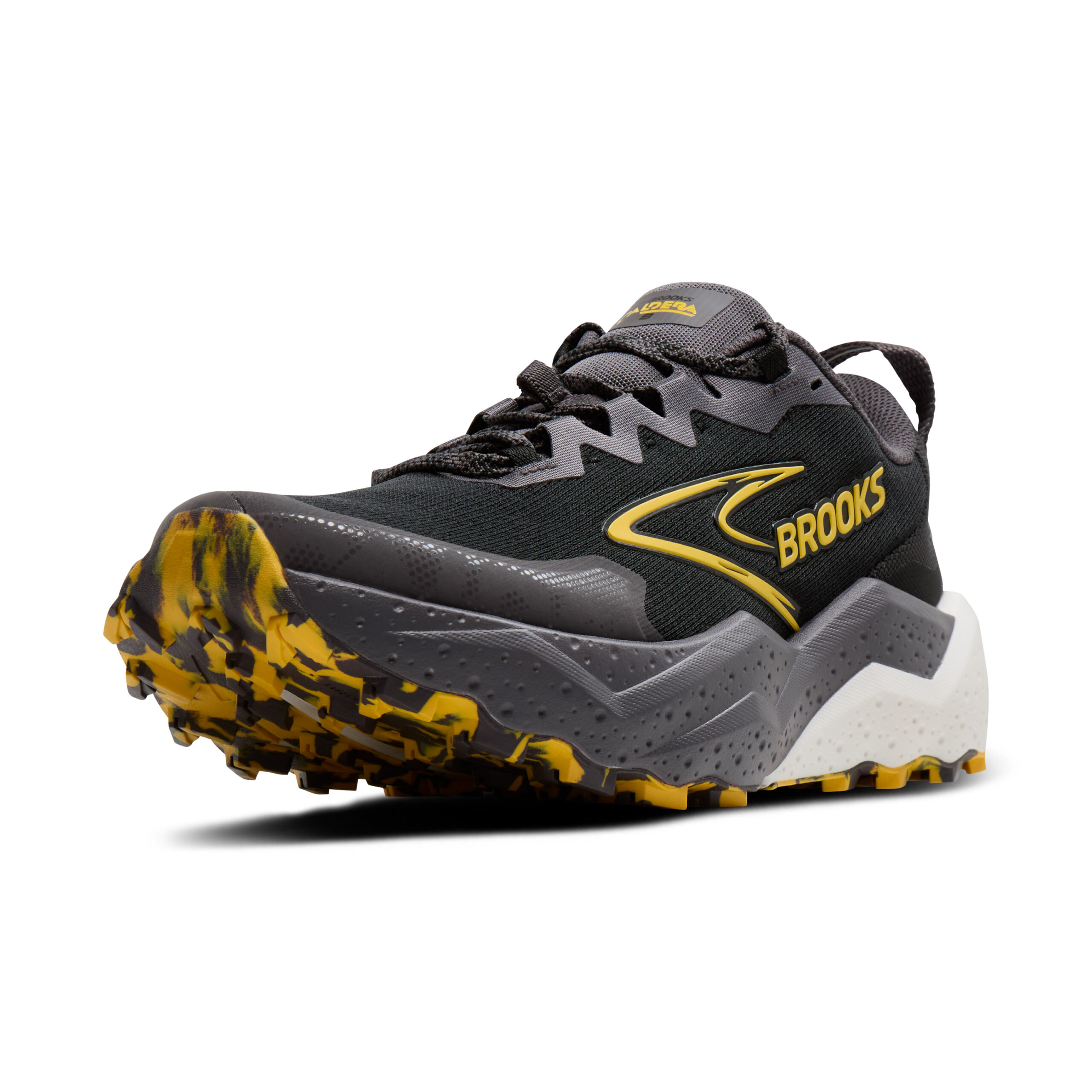BROOKS CALDERA 8 Black/Rabbit/Zest – Image 4
