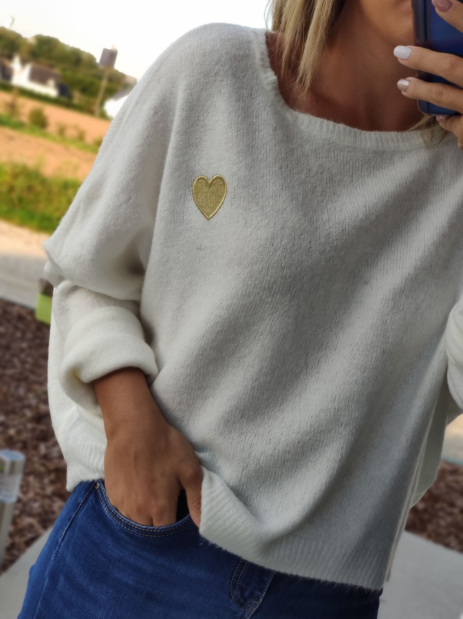 Pull ZELDA Blanc – Image 2