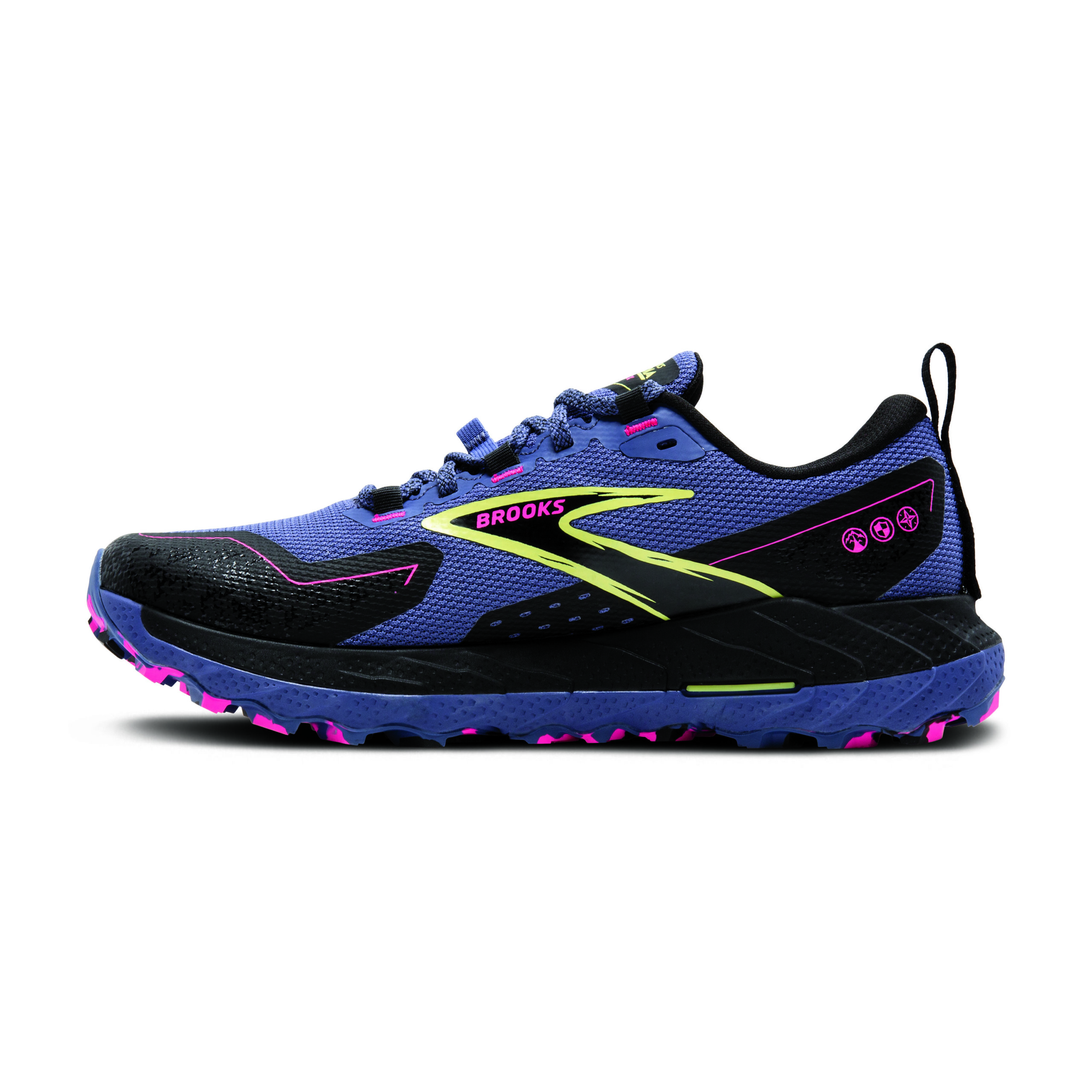 BROOKS CASCADIA 18 GTX Grey Blue/Black/Pink – Image 7