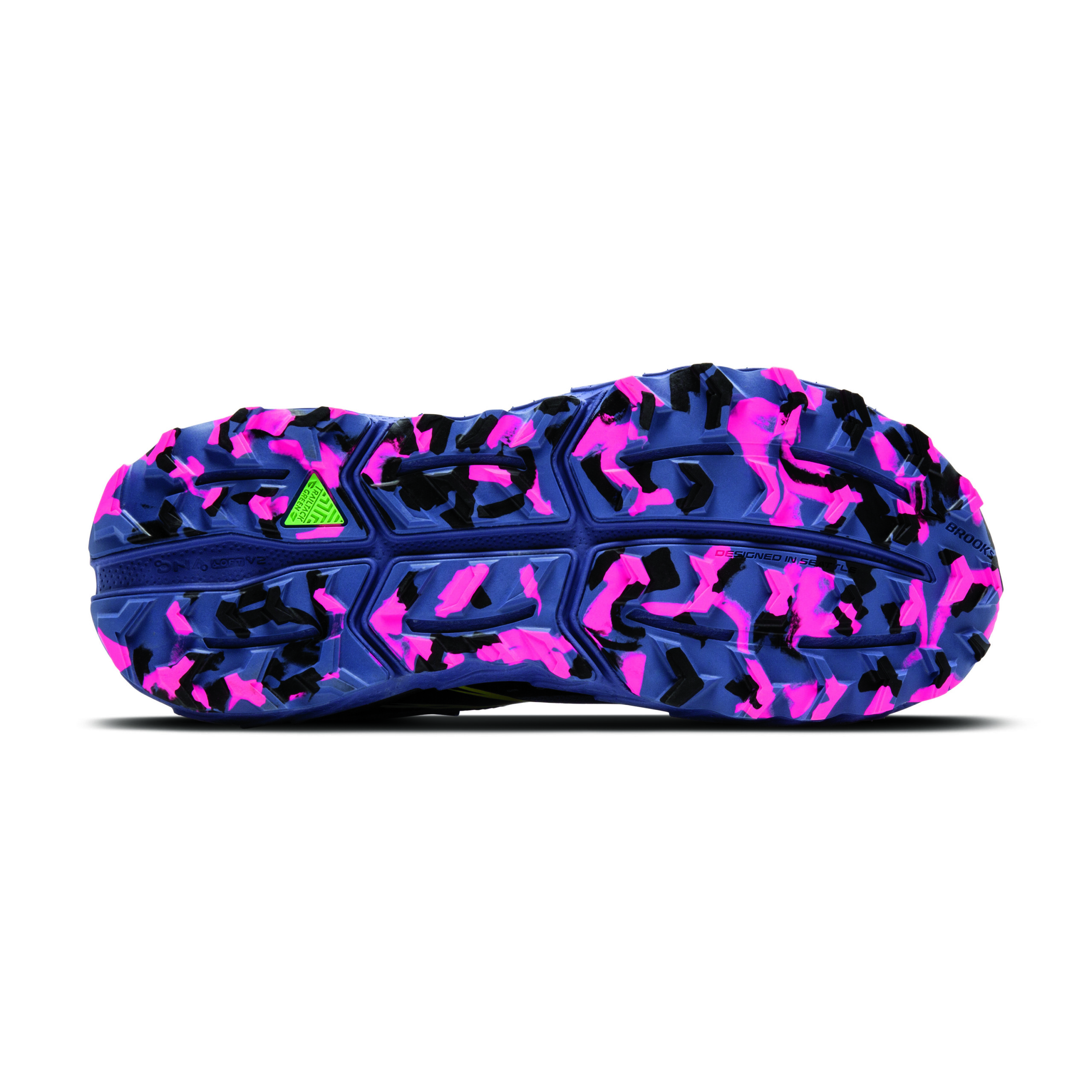 BROOKS CASCADIA 18 GTX Grey Blue/Black/Pink – Image 3