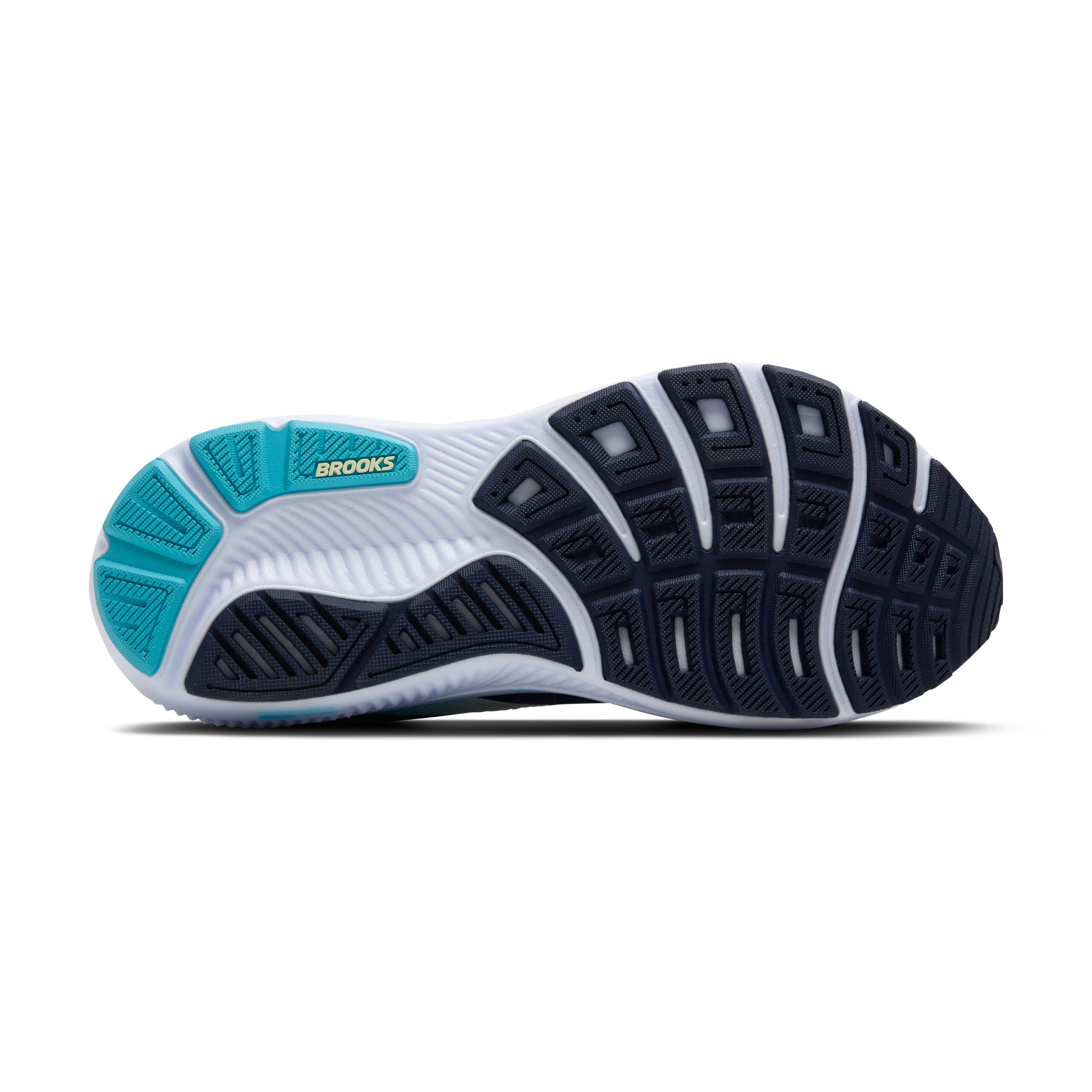 BROOKS GHOST 17 Navy/Green/Turquoise – Image 3