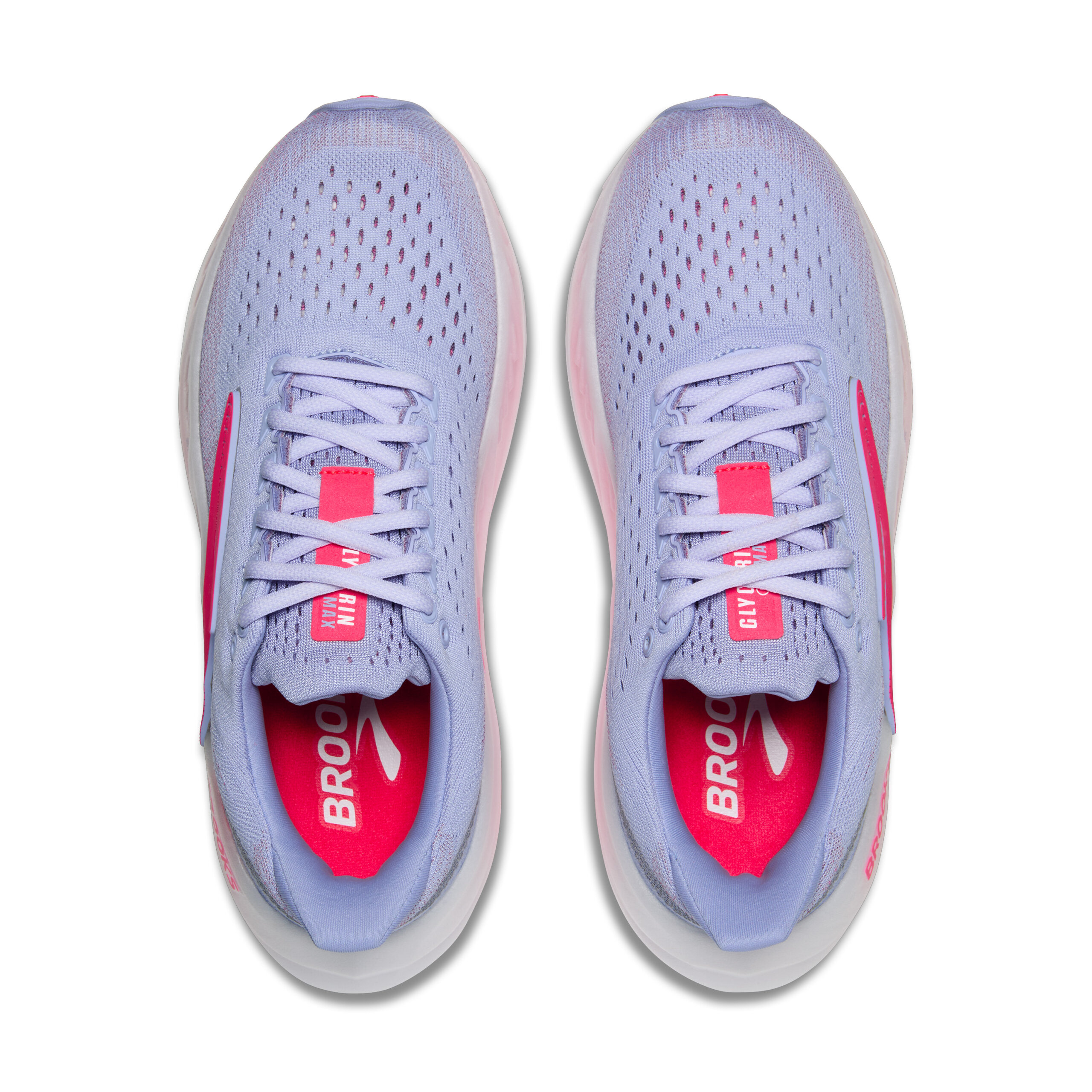 BROOKS GLYCERIN MAX Blue Heron/Diva Pink/White – Image 8