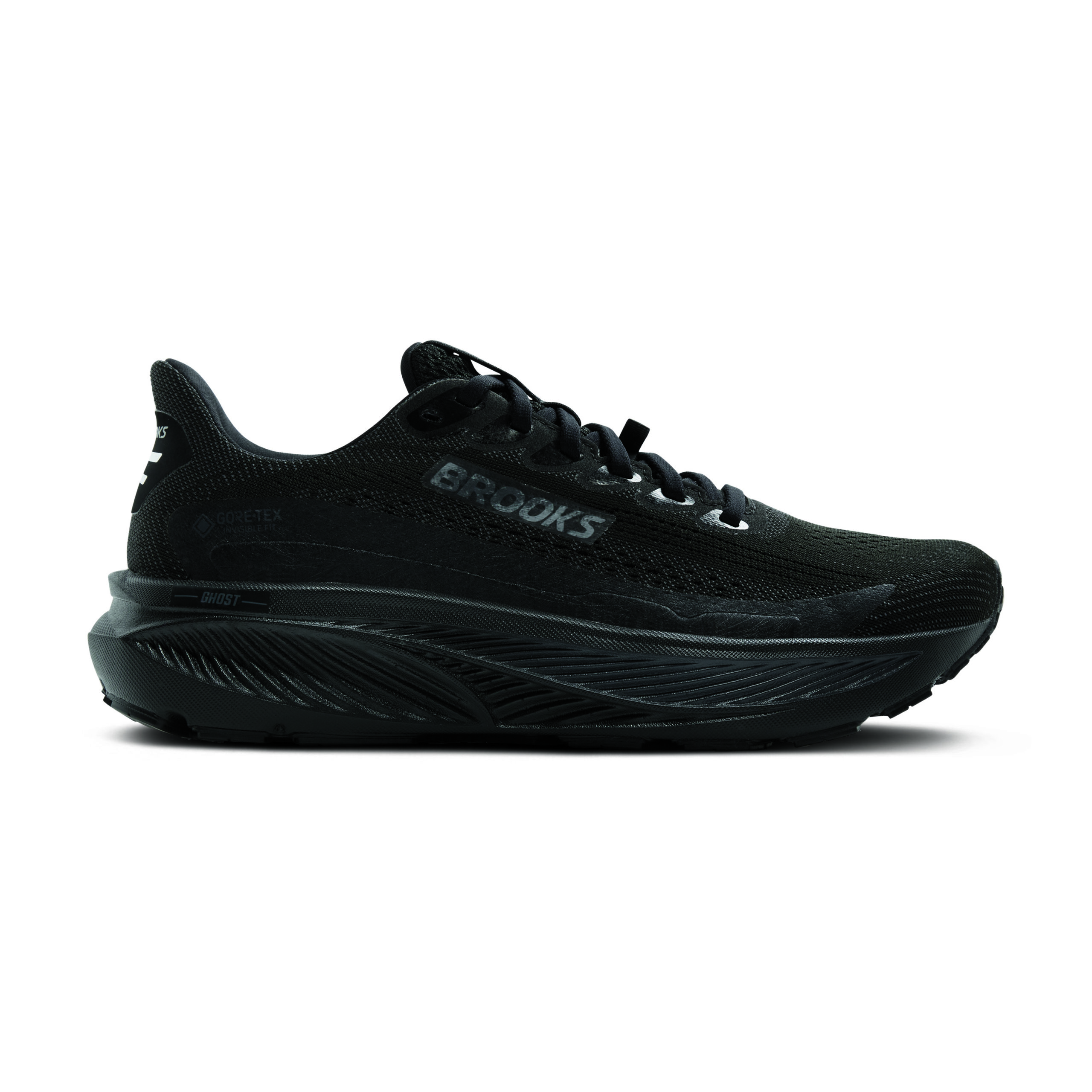 BROOKS GHOST 17 GTX Black/Black/Ebony – Image 9