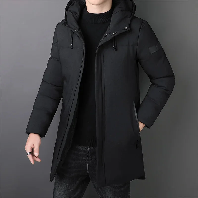 Veste Longue Élégante pour Homme – Image 5