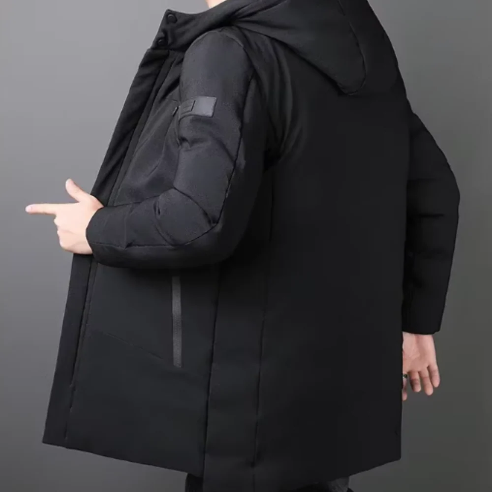 Veste Longue Élégante pour Homme – Image 7