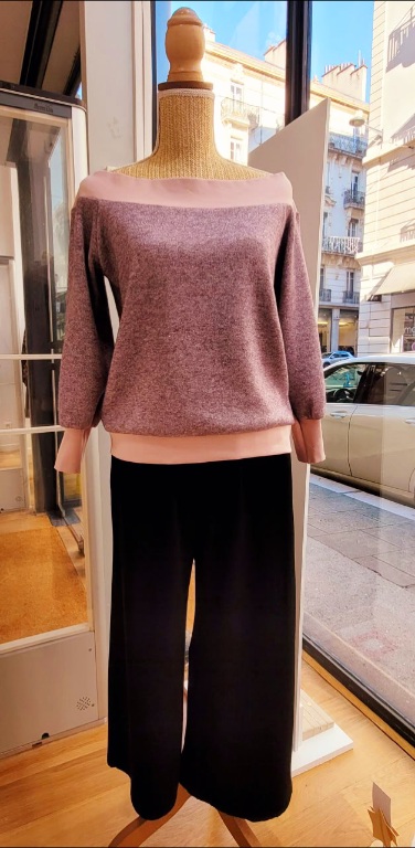 OLIVIA lilas argenté