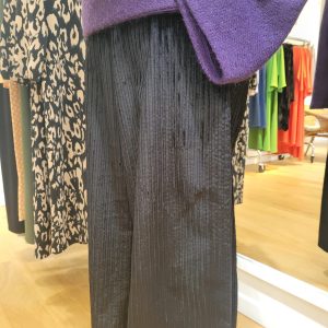 ROMY velours grosses côtes noir