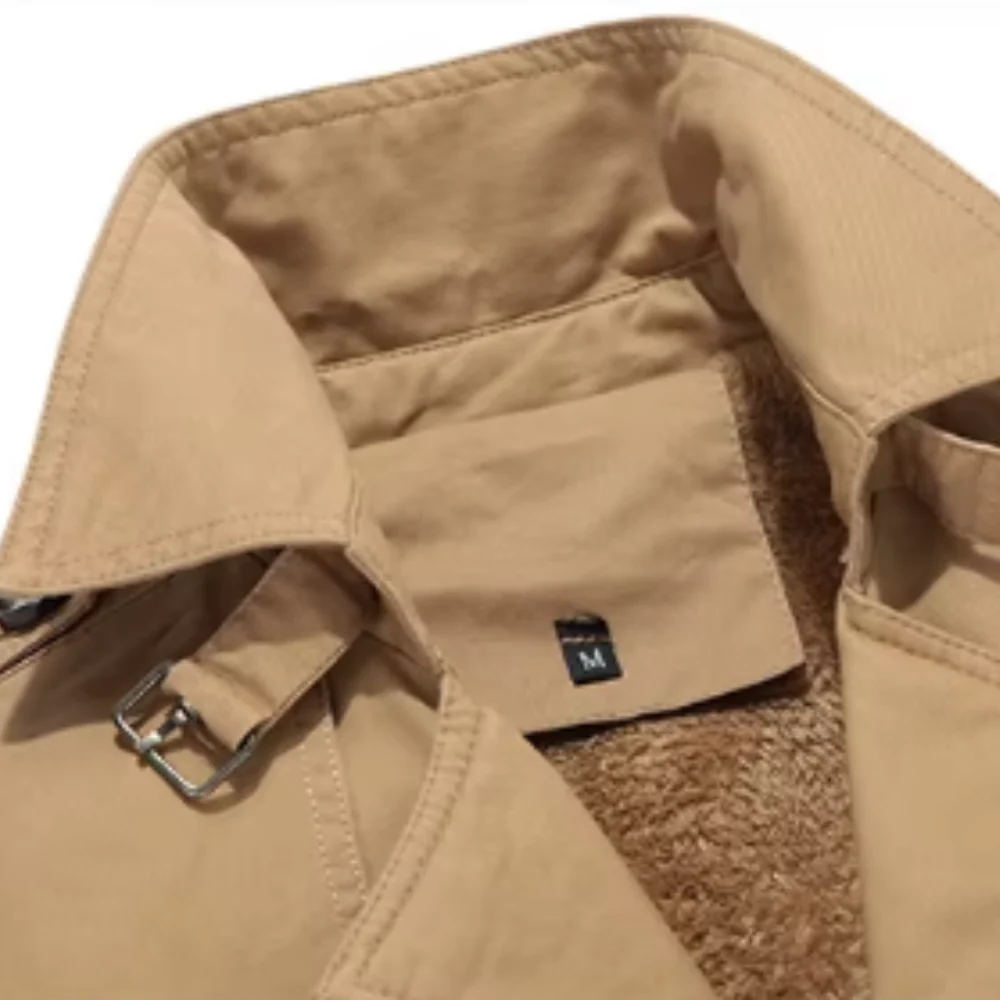 Manteau Trench Matelassé Élégant – Image 9