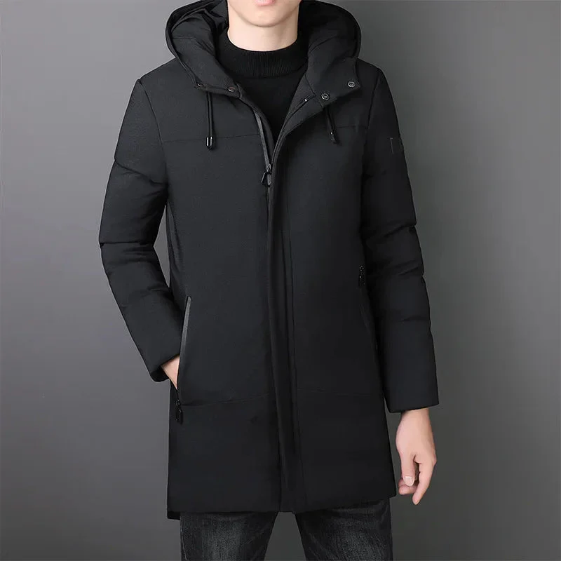 Veste Longue Élégante pour Homme – Image 6