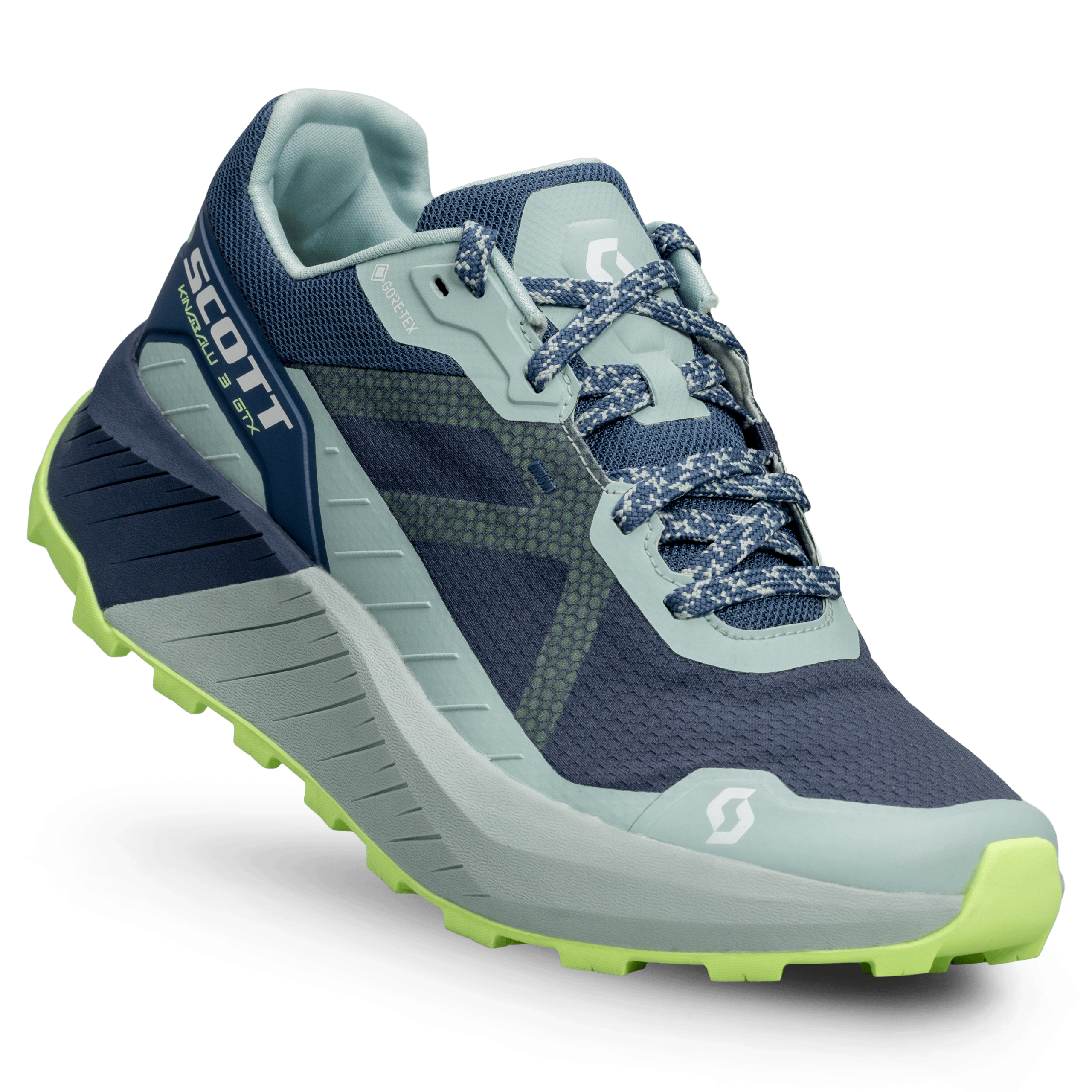 SCOTT KINABALU 3 GTX Metal blue/fresh green – Image 2