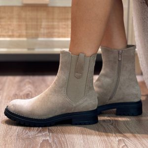 Bottines EUDORA – Taupe