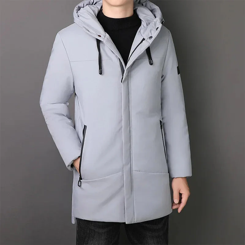 Veste Longue Élégante pour Homme – Image 4
