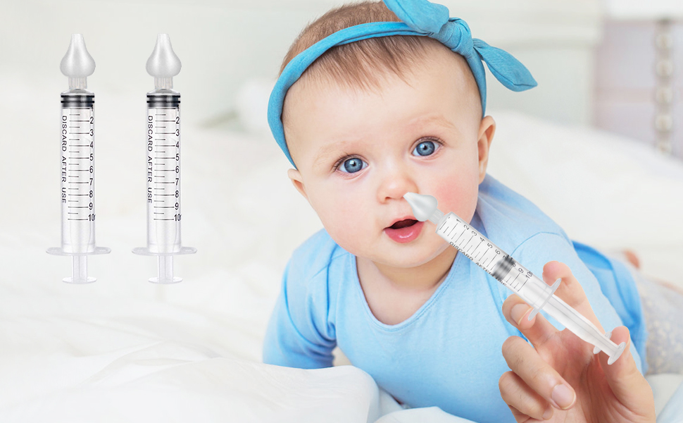 2 Seringues nasales 10ml avec embouts de Bebealis – Image 4