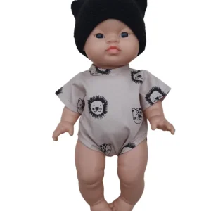 Combinaison courte « Lion » – Maman Poule & Papa Coq