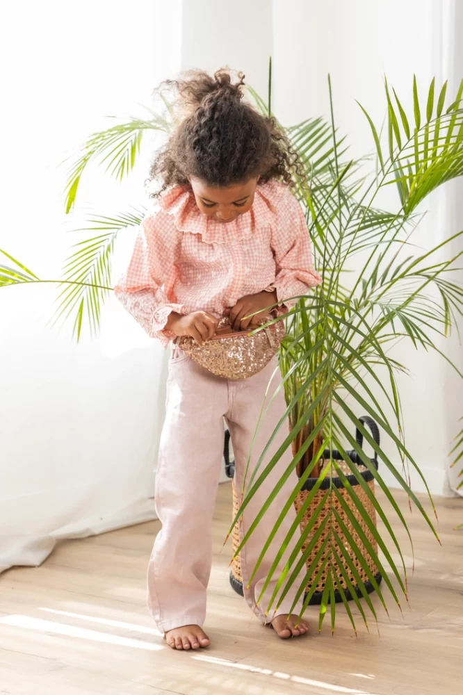 Sac banane – Sequins roses – Image 5