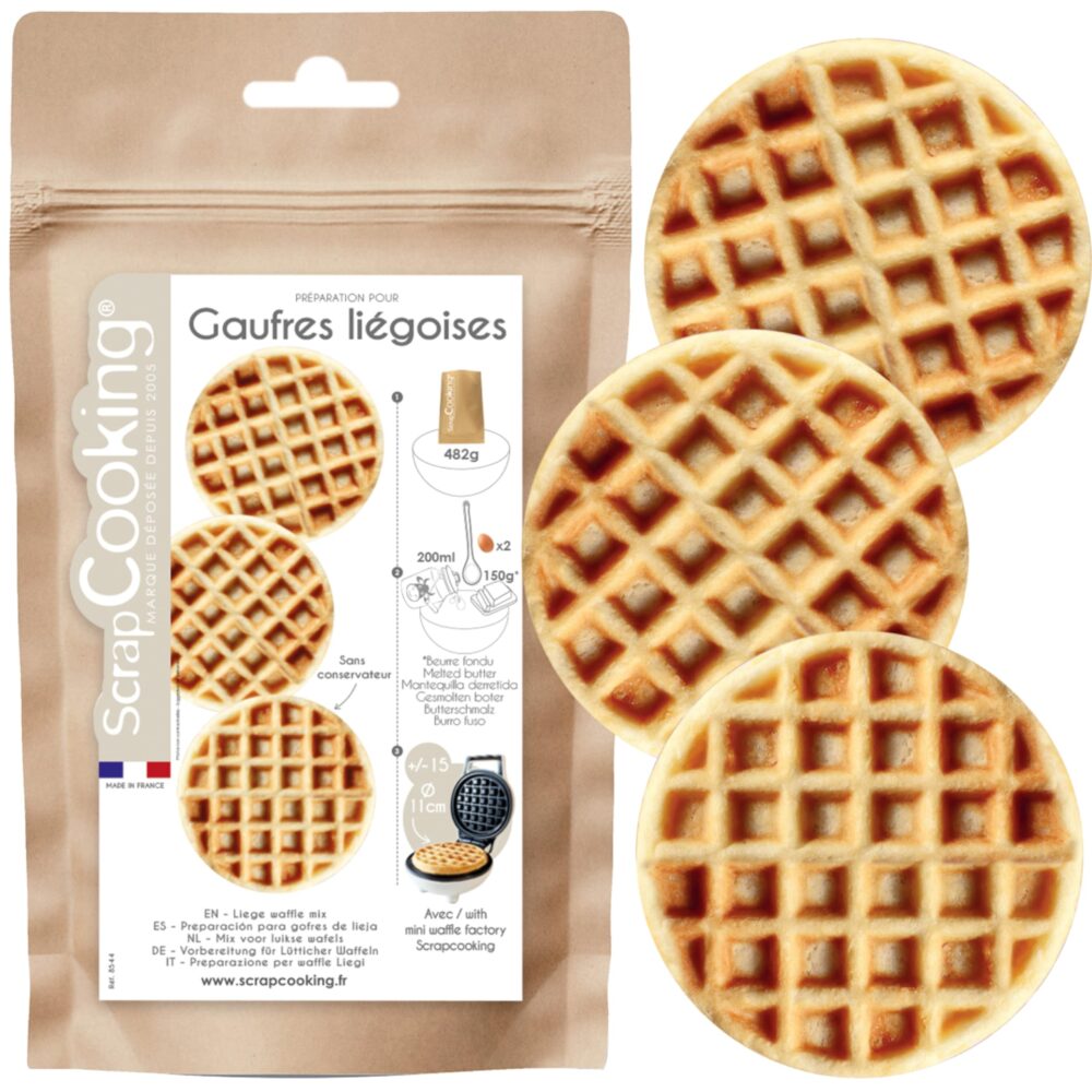 Préparation pour gauffres Scrapcooking – Image 3