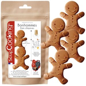 Préparation pour bonhomme en pain d’épices Scrapcooking