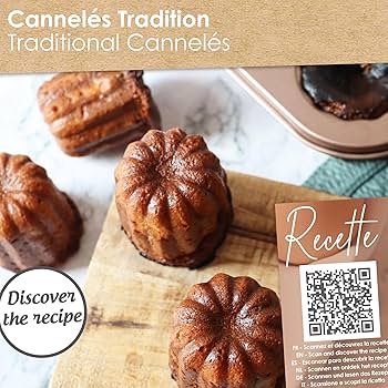 Moule en silicone Cannelés Scrapcooking – Image 3