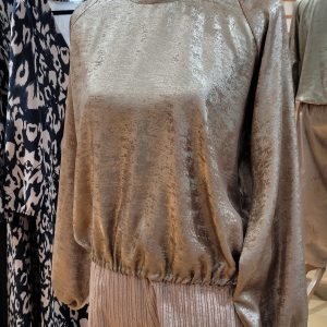 SISSI col rond enduit vieil or