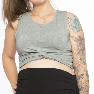 Camisole courte nouée