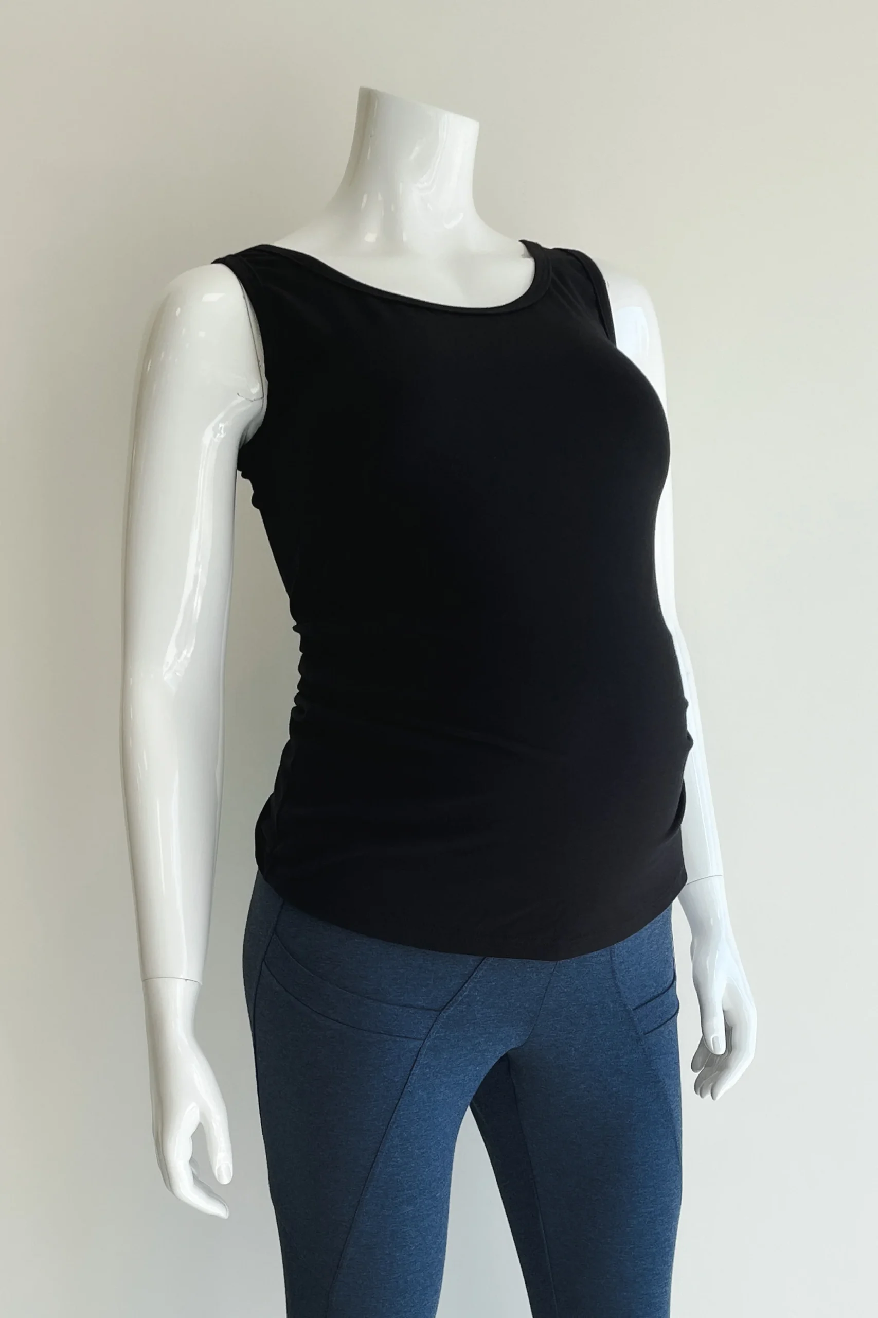 Camisole Maternité de Base - Noir – Image 2
