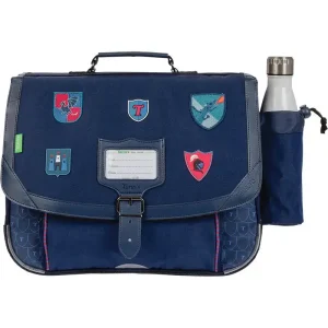 Cartable Tann's "Lancelot" 38cm - Poche gourde