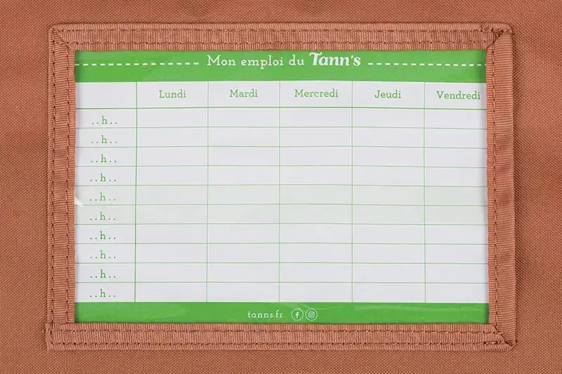 Cartable roulettes Tann's "Camille" 38cm – Image 5