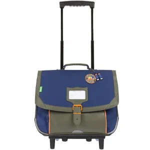 Cartable roulettes Tann's "Esteban" 38cm