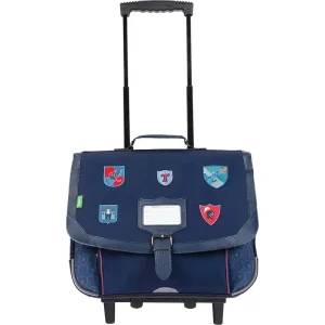 Cartable roulettes Tann's "Lancelot" 38cm