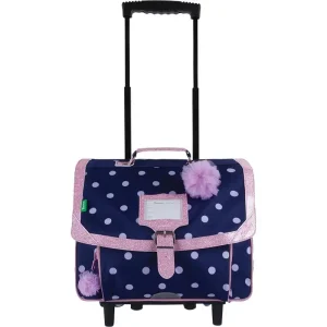Cartable roulettes Tann's "Romy" 38 cm