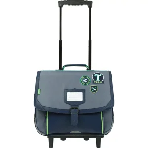 Cartable roulettes Tann's "Tiago" 38cm