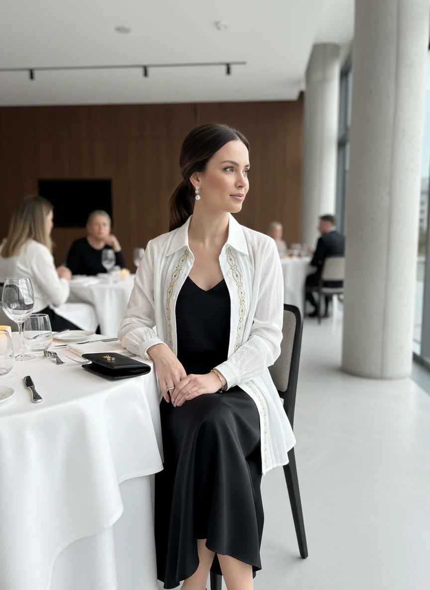 Chemise brodée Tina – Image 7