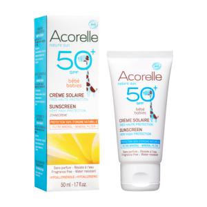 Créme solaire bébé Bio 50ml Acorelle