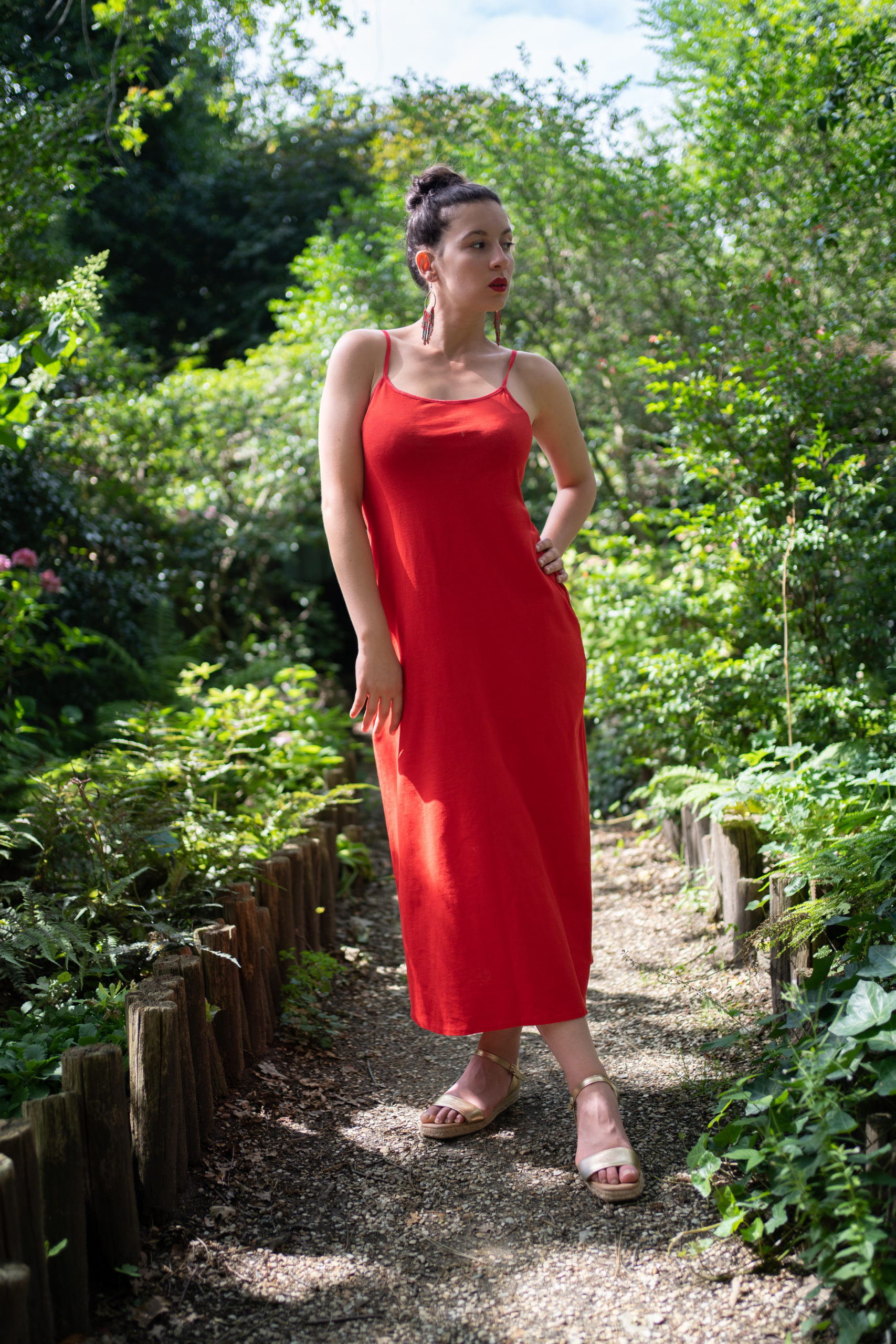 RIO rouge fines bretelles