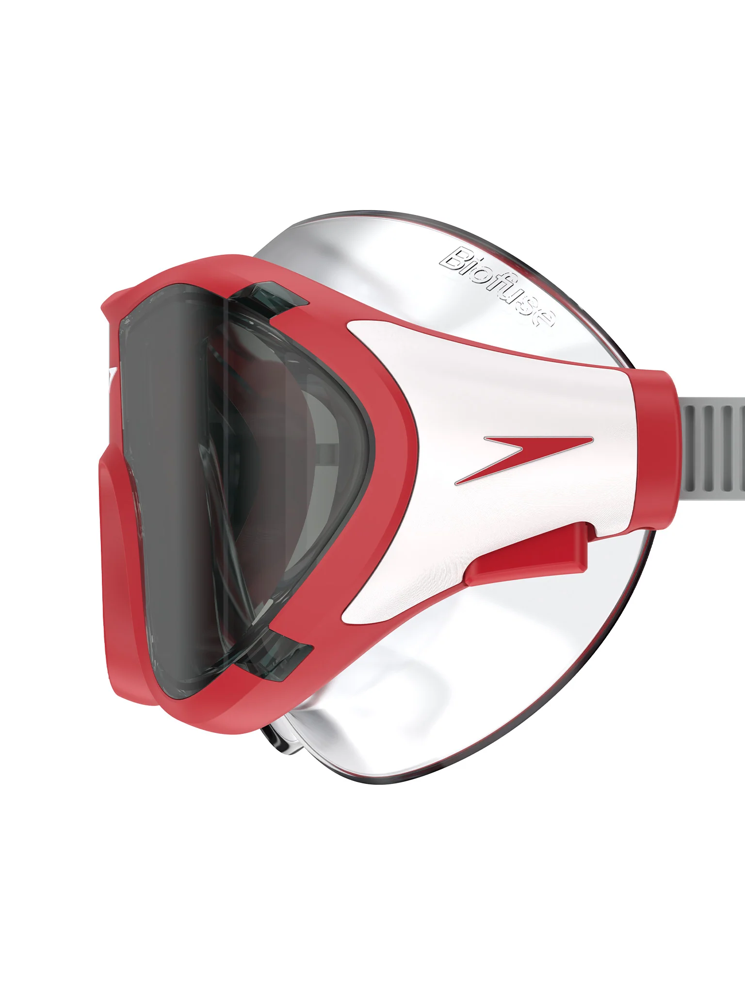 Masque de natation Biofuse 2.0 Junior - Rouge/Smoke – Image 3