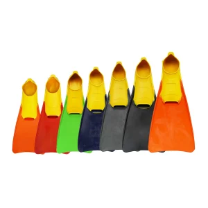 Palmes de natation bicolores